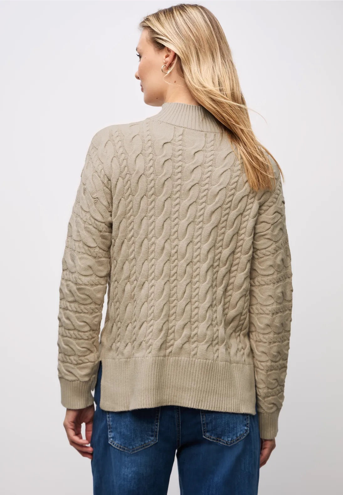 Turtle neck Cable strik