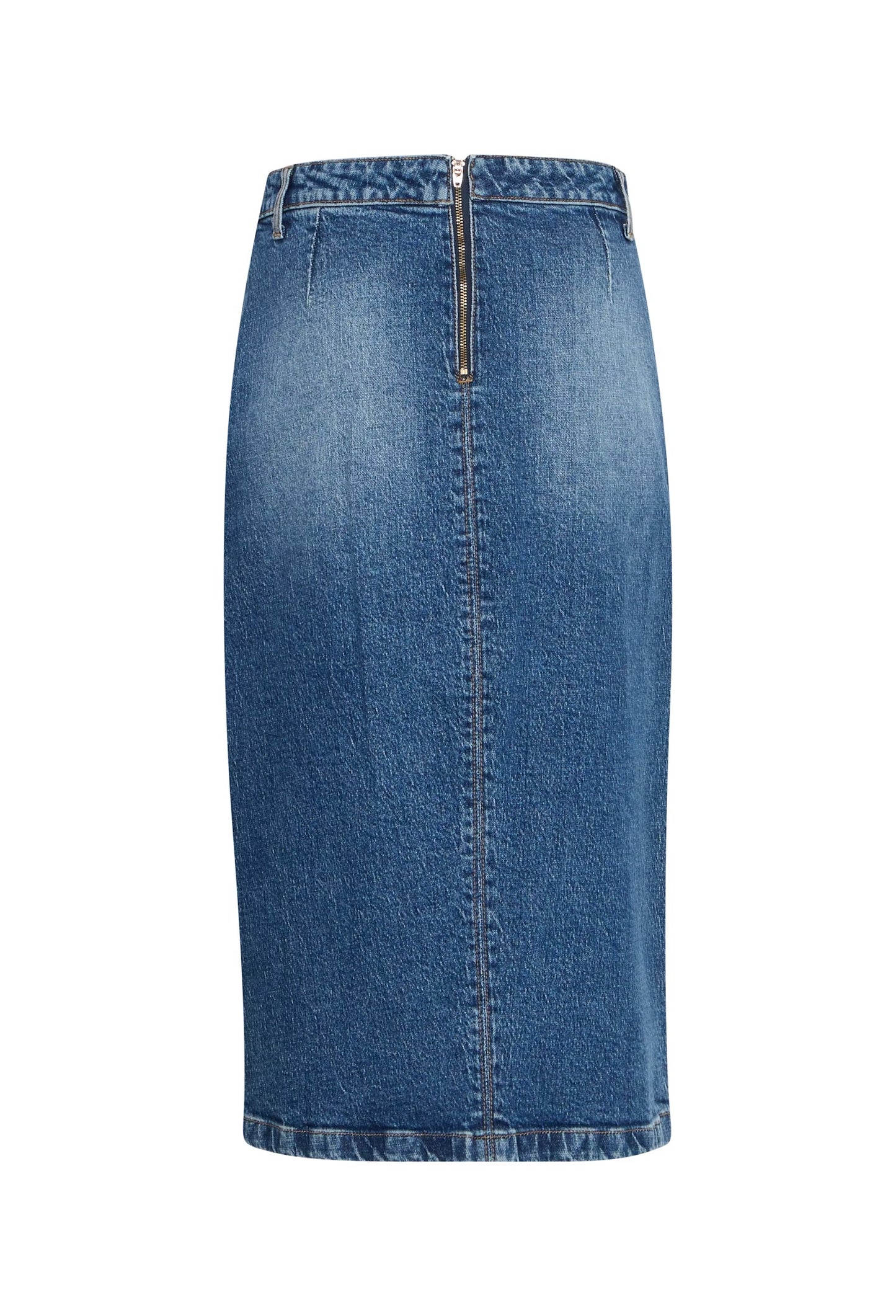 Lara wrap demin nederdel