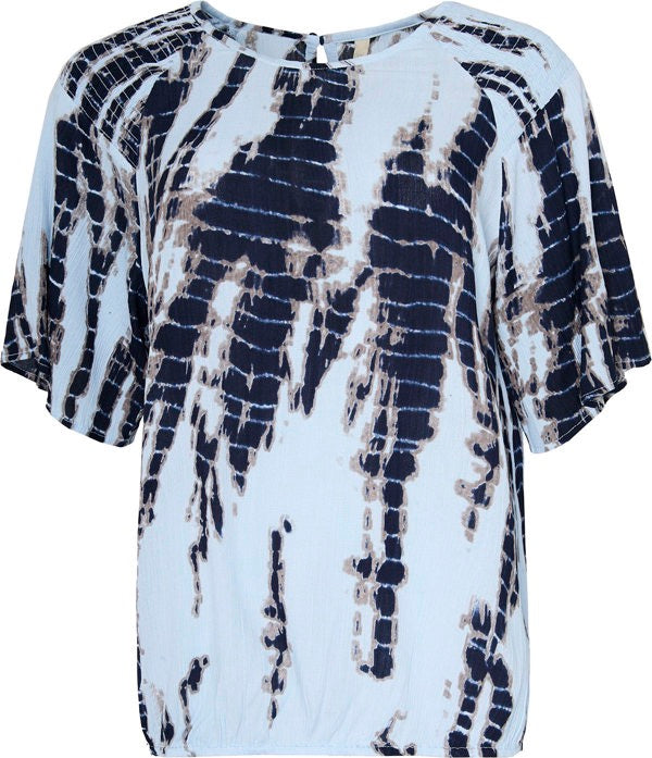 Kikki Bluse Marineblå