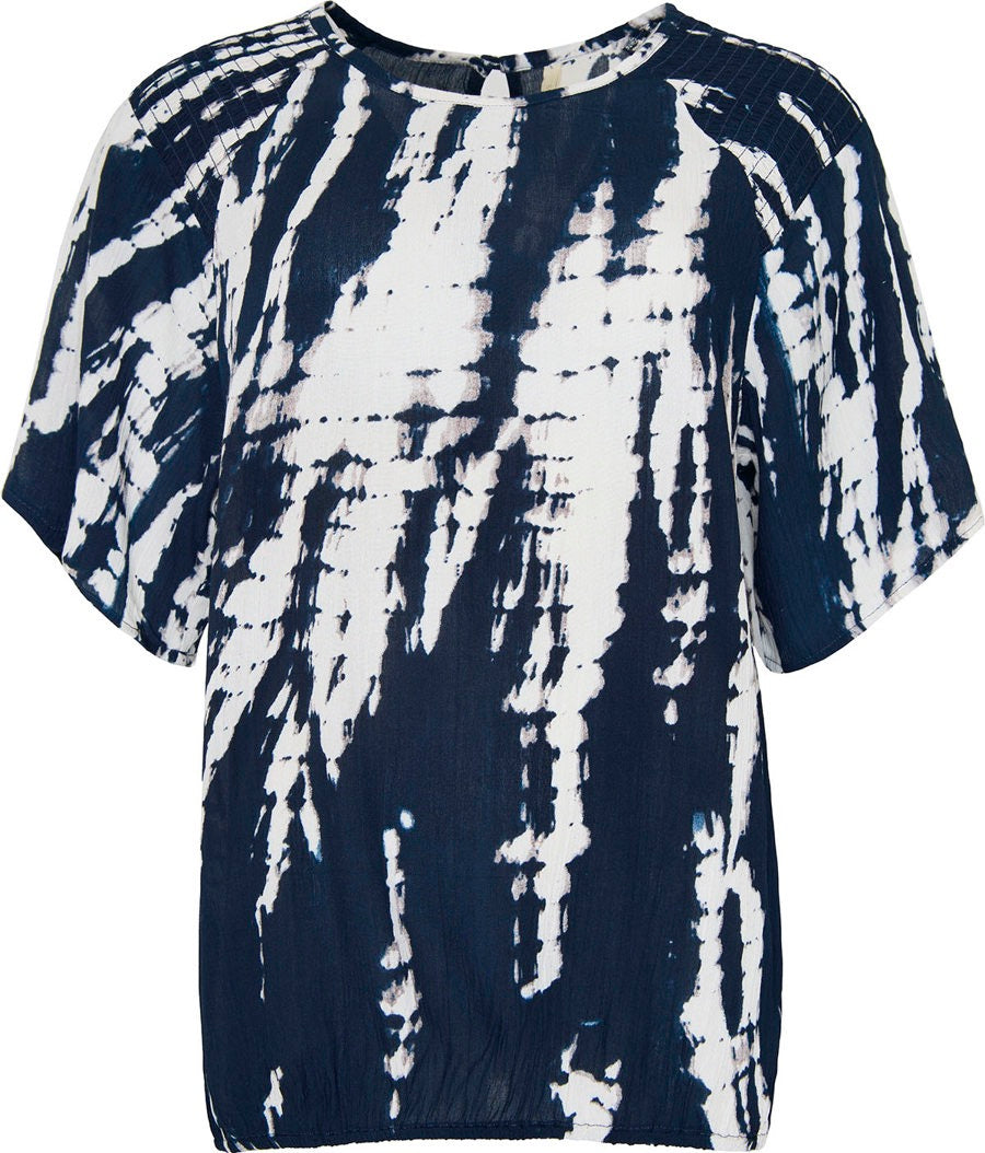 Kikki Bluse Marineblå