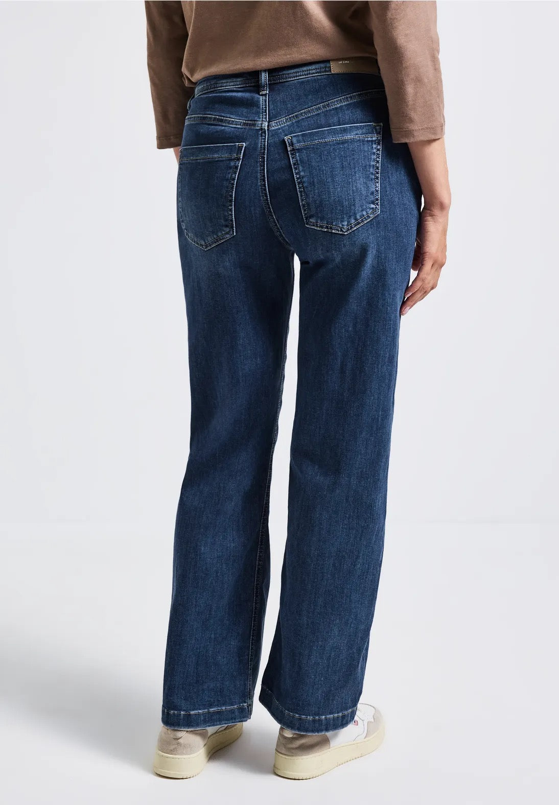 Demin wide legs