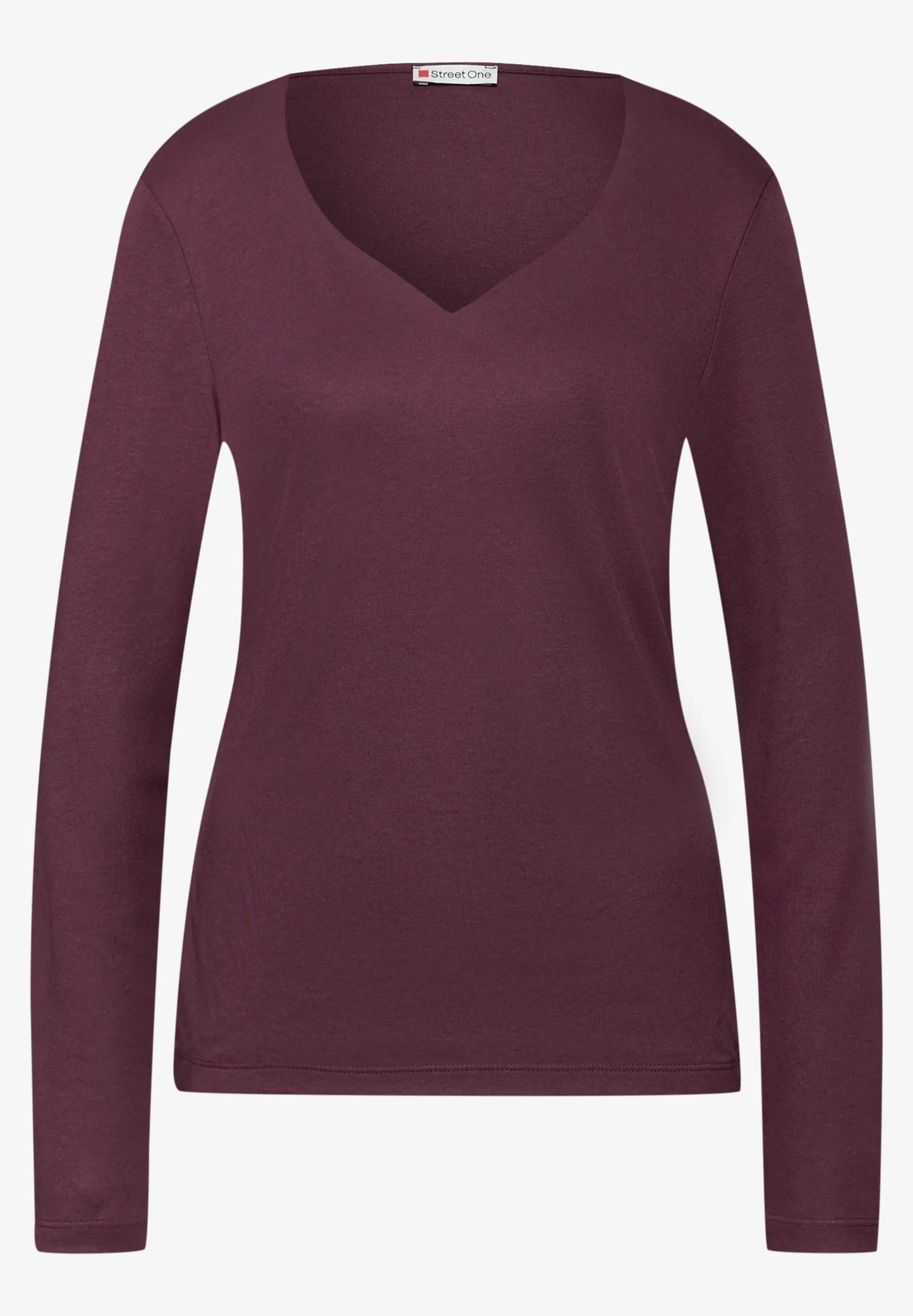Langærmet tee