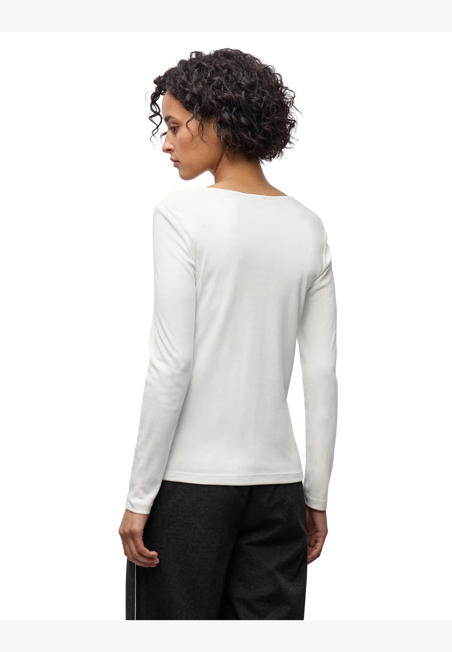 Langærmet tee