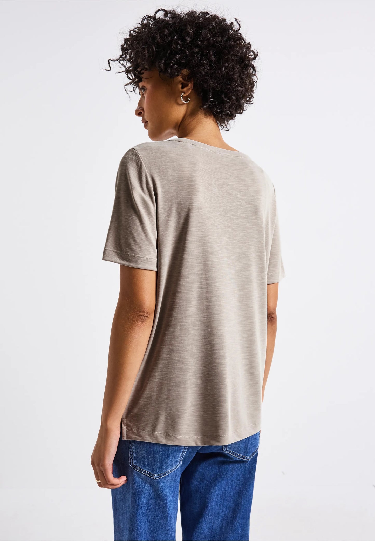 Silk look T-shirts