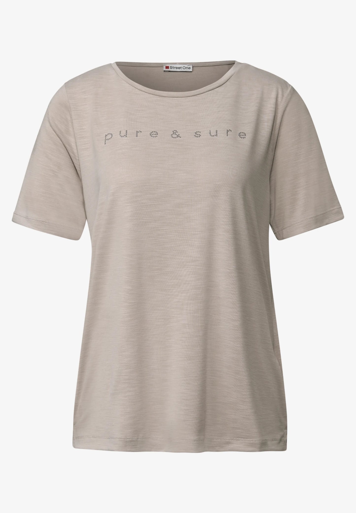 Silk look T-shirts