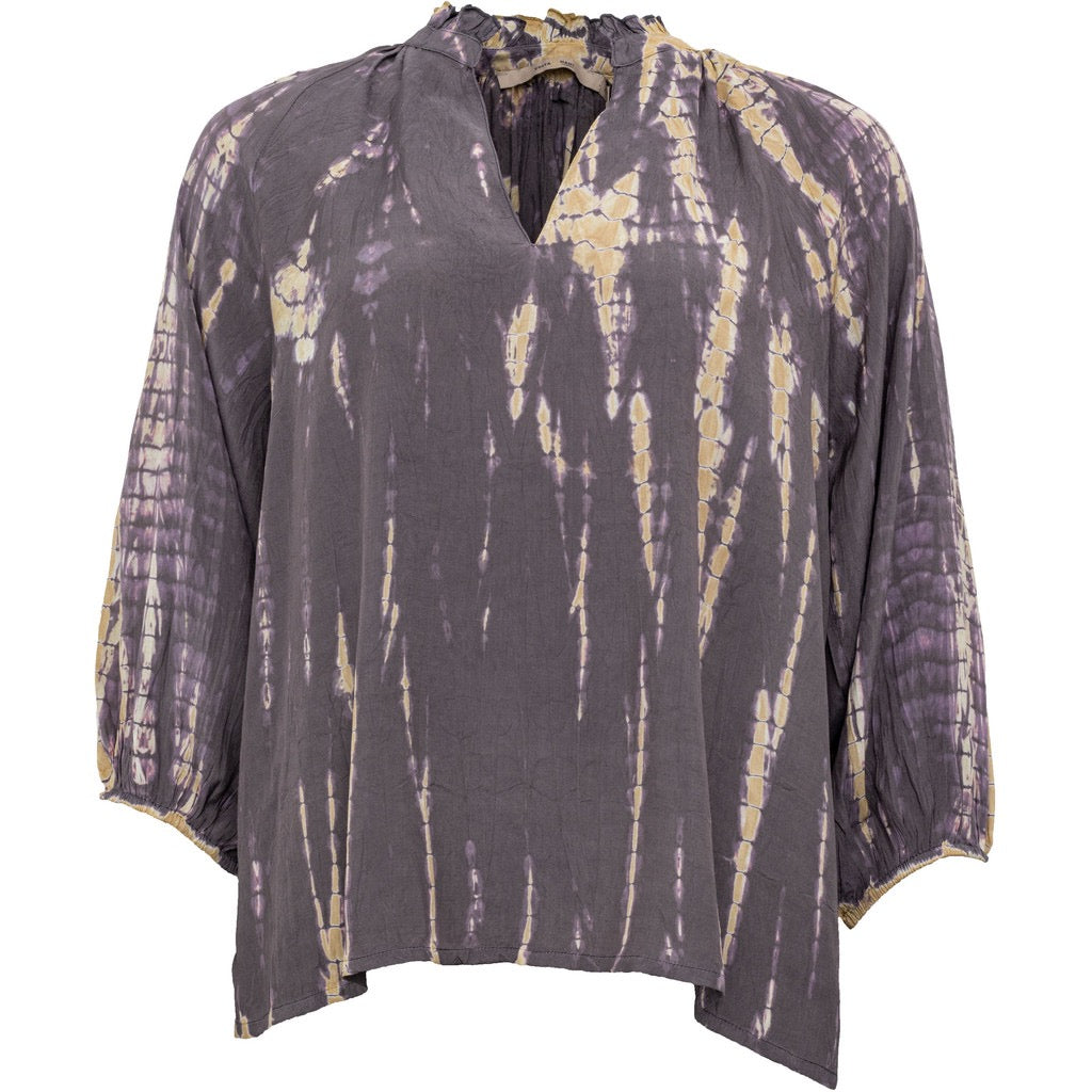 Snake dye bluse