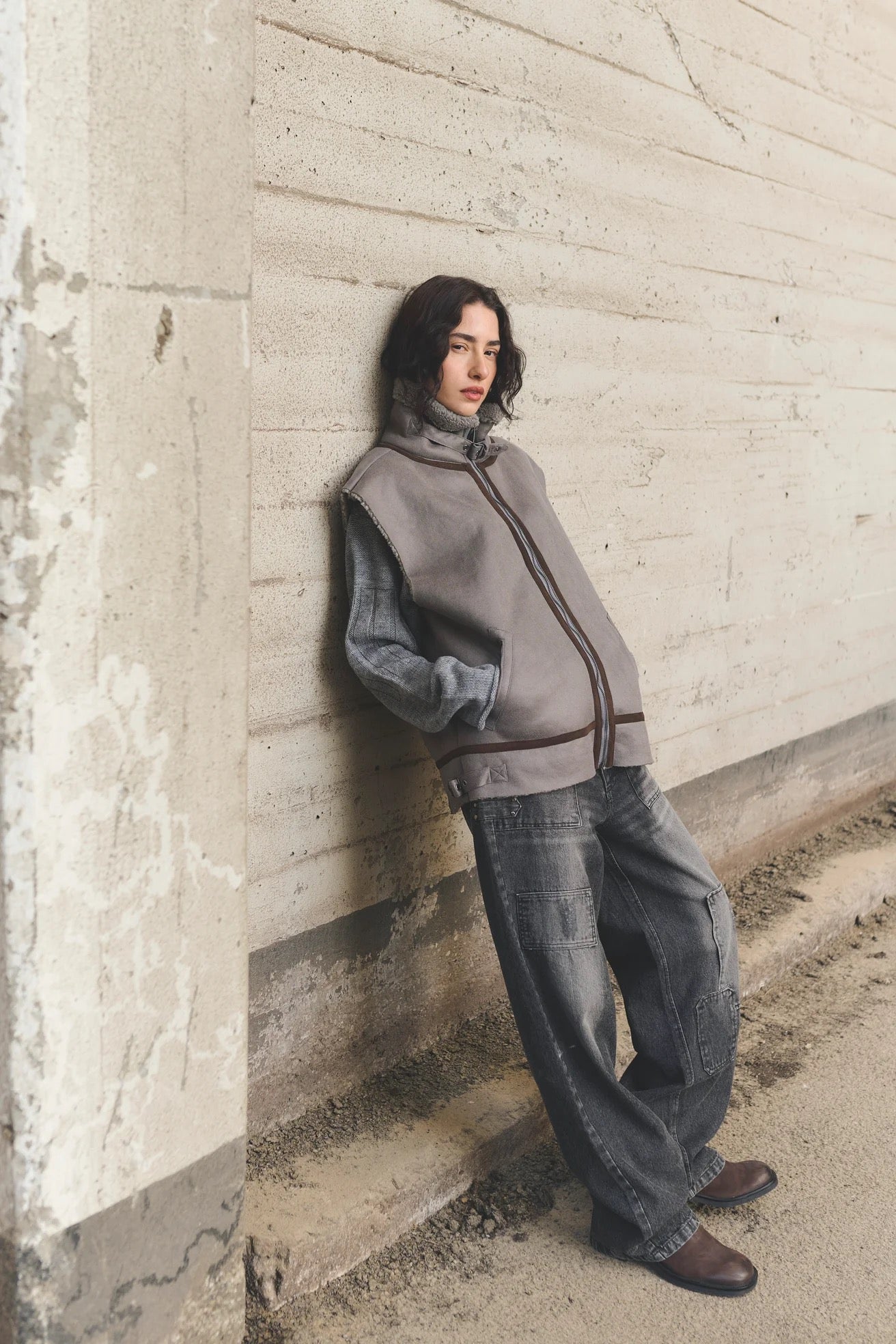 Merle patchwork Jeans