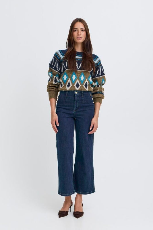 Komma Button Jeans