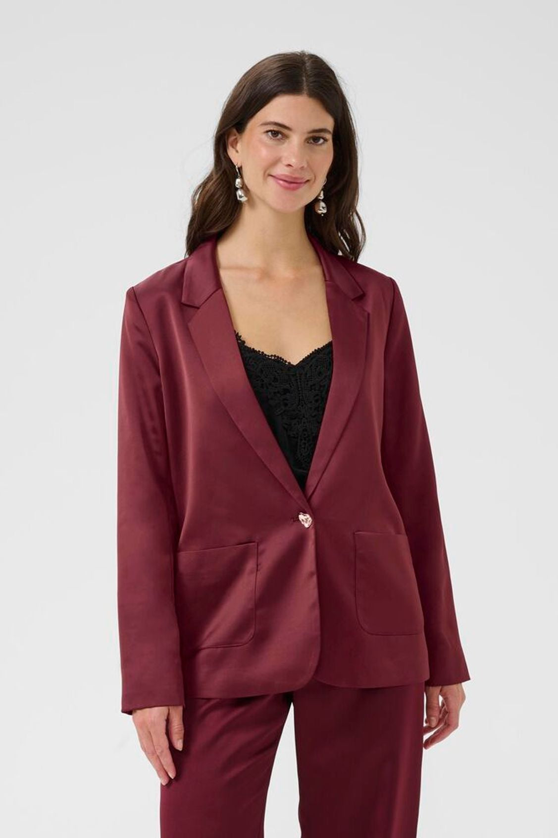 Cocamia Sateen Blazer