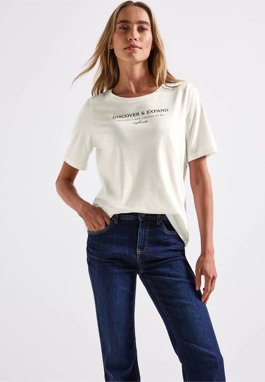 Printet Basic T-shirt