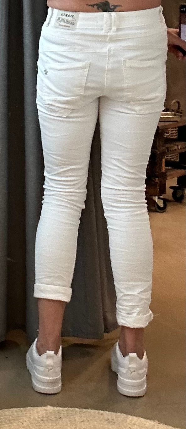 Hvide Jeans